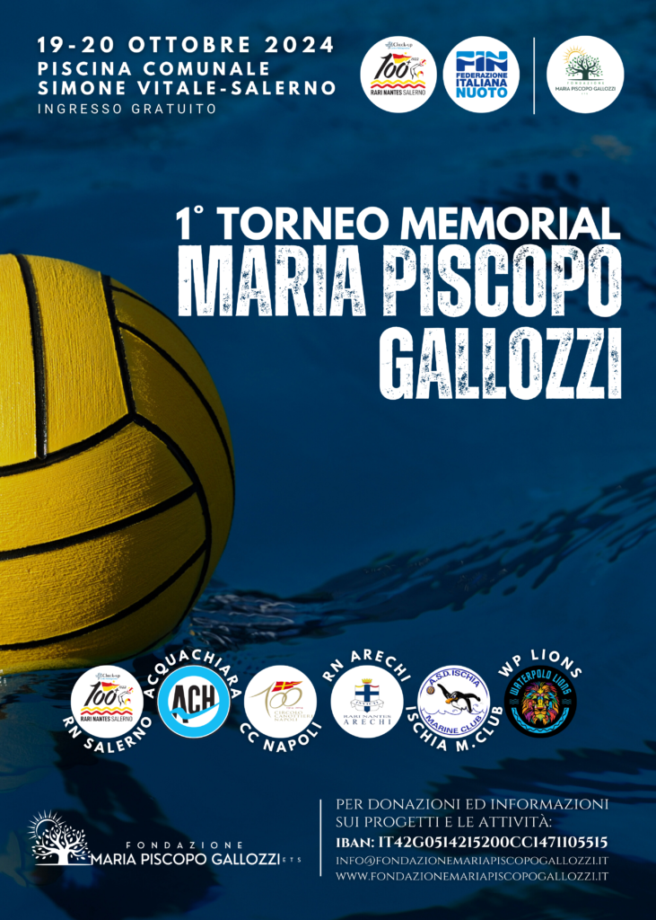 1° Torneo Memoria Maria Piscopo Gallozzi